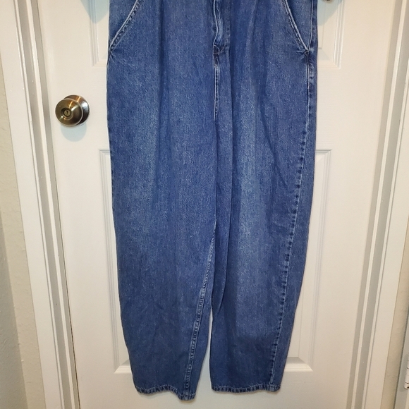We The Free Sammie Denim Coverall Sz XL - Picture 4 of 16